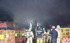 대구 팔달시장 화재 2천만원 재산 피해, 인명 피해는 없어…경찰 화재 원인 조사 중