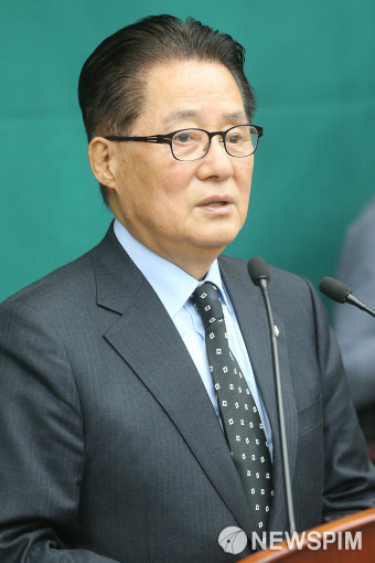 박지원, 정청래 명예훼손 고소…정 전 의원 