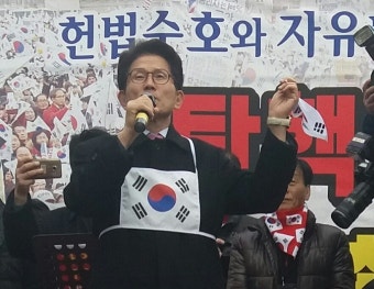 김문수, 태극기 집회 참석 