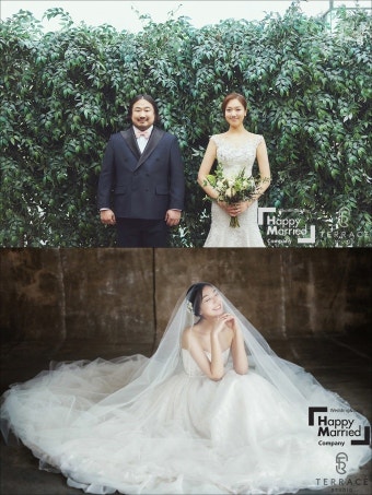 개그우먼 이은형, 강재준과 10년 열애 끝 4월8일 결혼…웨딩 화보 속 사랑 넘치는 두 사람 '눈길'