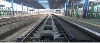 코레일, 대천역에 ‘역사 소음진동저감 궤도시스템’ 시범 설치