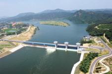 낙동강 상주보 개방..경관 복원 관찰