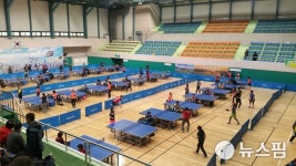 사천시, 제2회 사천시장배 경남탁구대회 개최