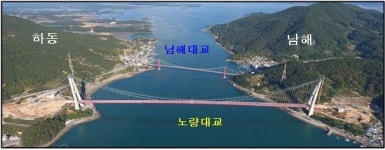 국내최초현수교 경남 남해대교, 관광자원으로 개발