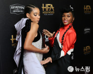 [사진] 아만들라 스텐버그, 할리우드 영화제서 