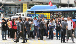 10월까지 면세점 소매판매 33.5%↑…대형마트는 뒷걸음