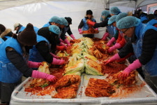 삼호, 연말맞이 사랑의 김장나눔행사 진행