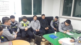 평택경찰 서정지구대, 수갑 체험 시간 가져