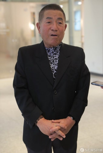 [사진] '이인희 한솔그룹 빈소 찾은 방송인 이상용씨'
