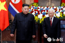 [사진] 김정은 위원장과 베트남 국가주석