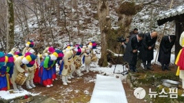 평창둔전평농악보존회, 서낭굿농악·서낭제 봉행