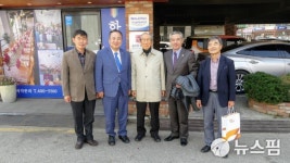 포천시민, 광복군 김영관 선생 방문해 감사의 뜻 전달
