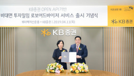 KB증권, ‘비대면 투자일임 로보어드바이저 서비스’ 출시