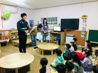 순천경찰서, 어린이집 교통사고 예방교육 실시