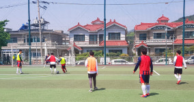 경남은행 다복이 축구단, ‘재능기부 봉사활동’ 전개
