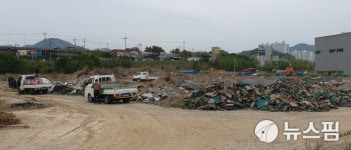 [르포] 광양시 중마공유수면 매립지가 산업 폐기물 집하장인가