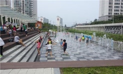 군산시, 미제천 분수대  내달 26일부터 운영