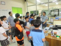 국립해양측위정보원, 지역학생 대상  현장체험 실시