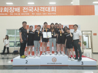 부산영상예술고, 전국사격대회 단체전 정상