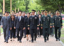 ‘제7회 대전지구전투 전승기념식’ 열려 …미군전사자 추모