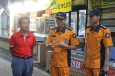 송탄소방서, 전통시장 안전 위한 현장 컨설팅 실시