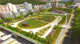 부산시, 수정터널 상부공간 공원화 사업 오늘 준공식