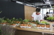 [사진] 노들섬에 오픈 준비중인 식물공방