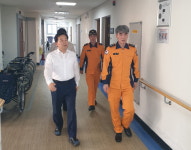 광주 남부소방, 시립요양병원 현장지도점검
