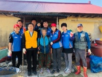 평택시 자유총연맹 오성분회, 홀몸노인 가구 환경개선 봉사