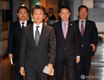 [사진] 정몽규회장 아시아나항공 인수 관련 입장발표