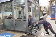 장애인은 이용 불가능한 미세먼지 쉼터…광주 북구 보완하겠다