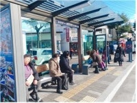 동해시, 버스정류장 14곳 온열의자 설치