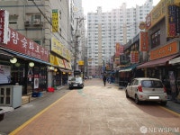 [르포] 광명시 주말 상권 침묵 시킨 신종 코로나 충격
