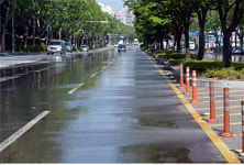 대구시설공단, 3~11월 달구벌대로 하루 3차례 살수