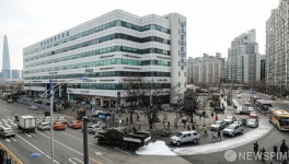 동서울종합터미널 방역하는 수방사