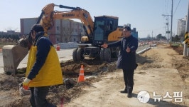 익산 송학동 학곤선 4차선 도로, 6월말 개통