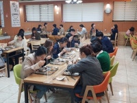 무안군 구내식당 투명 칸막이 설치