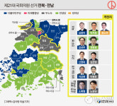 [총선 판세] 호남 독식 꿈꾸는 與...산전수전 고수들도 추풍낙엽 위기