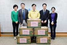 중국 구이저우성, 세종시에 의료용 마스크 보내