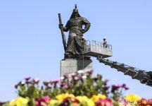 이순신 장군 봄맞이 목욕재계