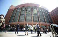 신도들로 북적이는 여의도순복음교회