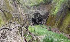 고성군 현내면 명파리 옛 동해북부선 배봉터널