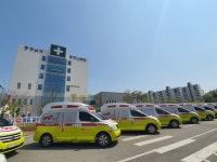 충남소방본부, 코로나19 확진자 병원이송 지원