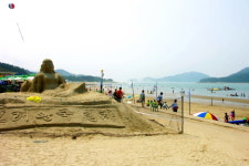 국민관광지 신안 대광해수욕장 새 단장