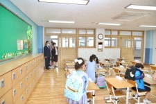 박상돈 시장, 천안불무초 등교 수업 점검