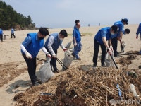 삼척화력봉사단, 덕산해변 환경정화활동