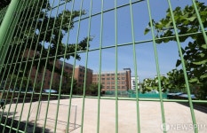 일시 폐쇄된 원묵고등학교