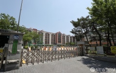 원묵고 확진자에 등교 중지된 인근 초등학교