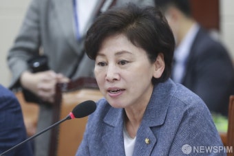 인사말하는 남인순 더불어민주당 의원
