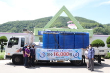 경북북부제3교도소, 수용자에게 얼음 생수 전달